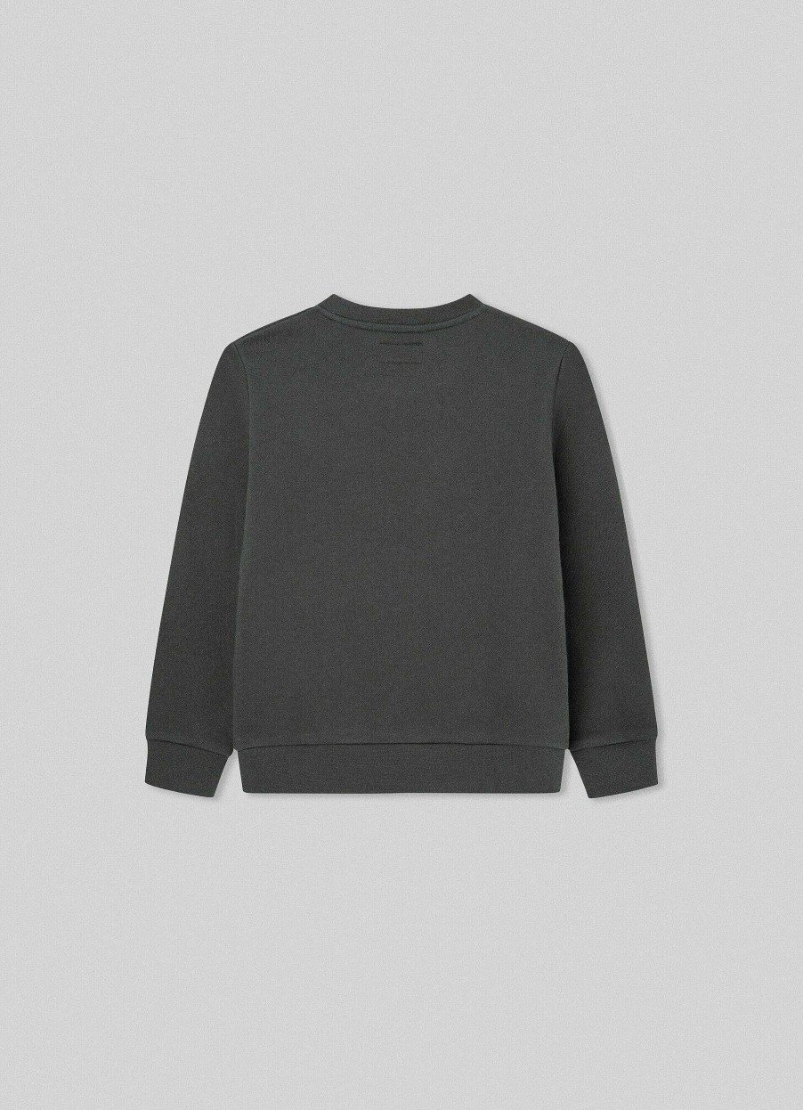 Gutter Hackett London | Slim Fit Sweatshirt Med Crew Neck