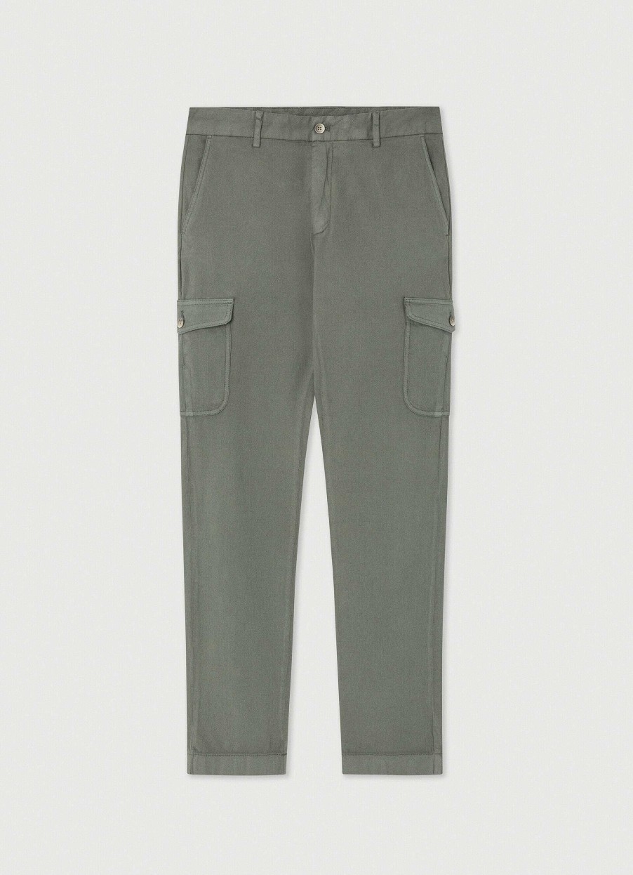 Klaer Hackett London | Slim Fit Cargo Bukse