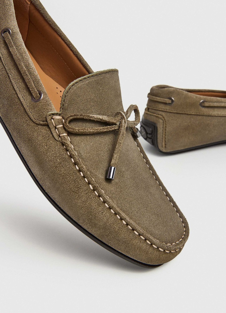 Sko Hackett London | Samede Driver Loafers