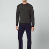 Klaer Hackett London | Crew Neck Sildebinjumper