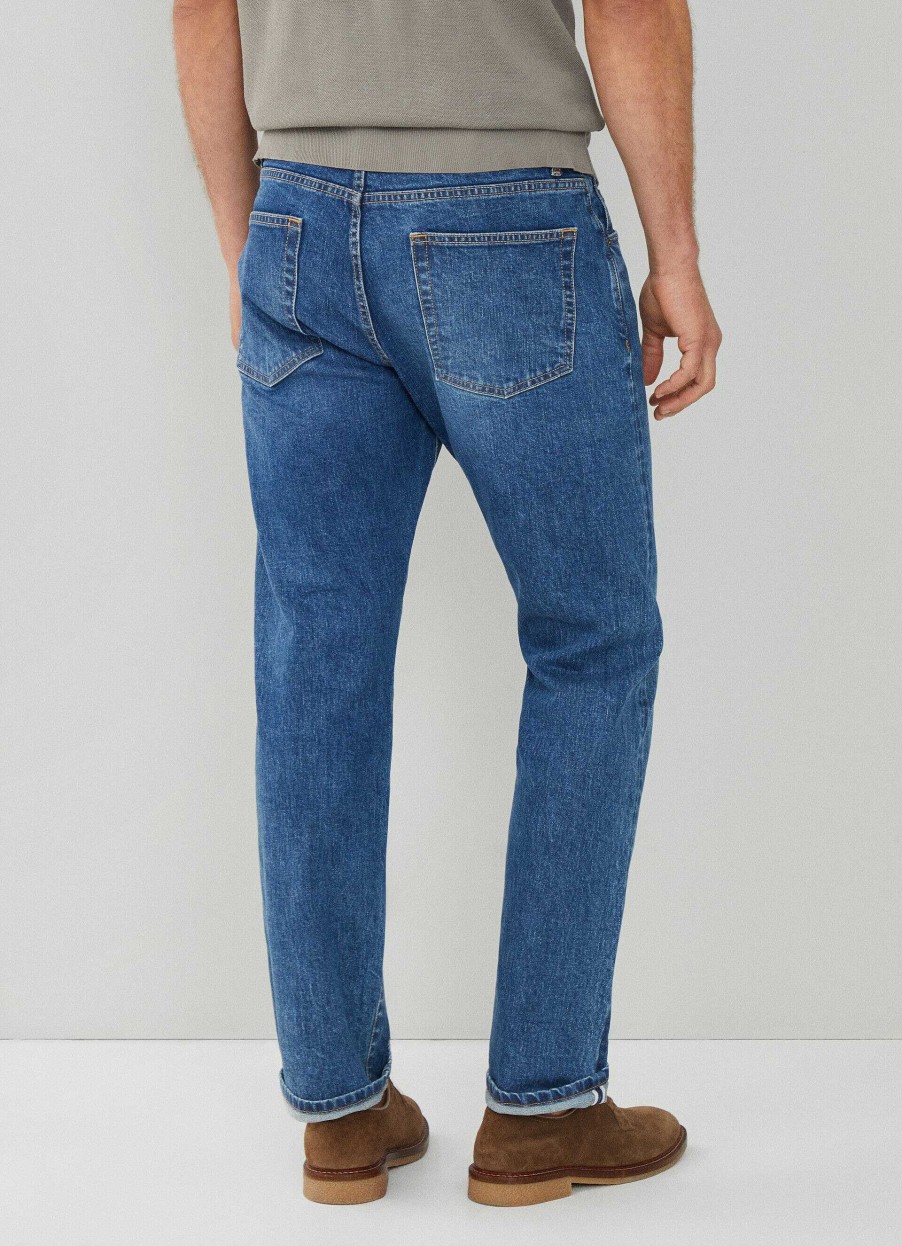 Klaer Hackett London | Classic Fit Selvage Jeans