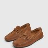 Sko Hackett London | Samede Driver Loafers