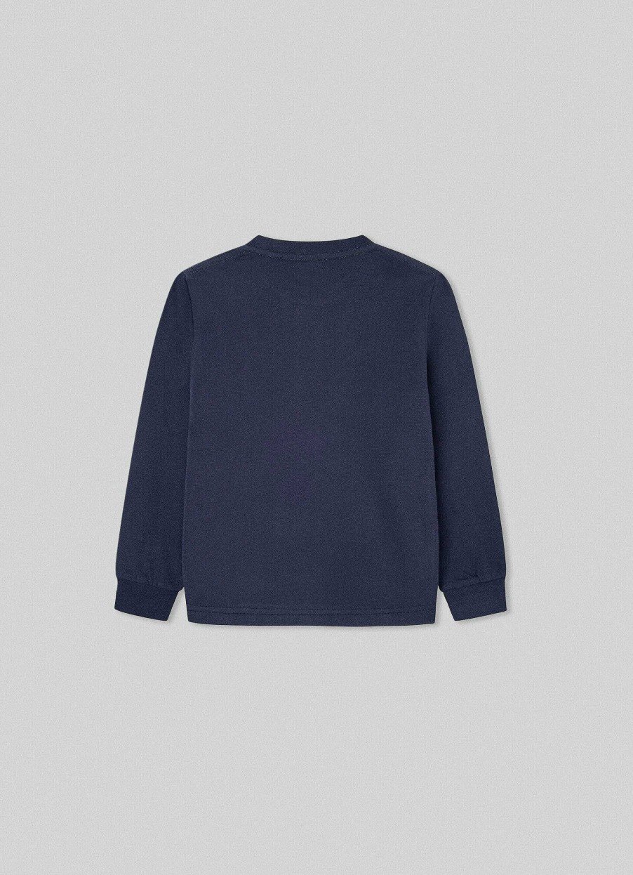 Gutter Hackett London | Classic Fit Sweatshirt Med Crew Neck