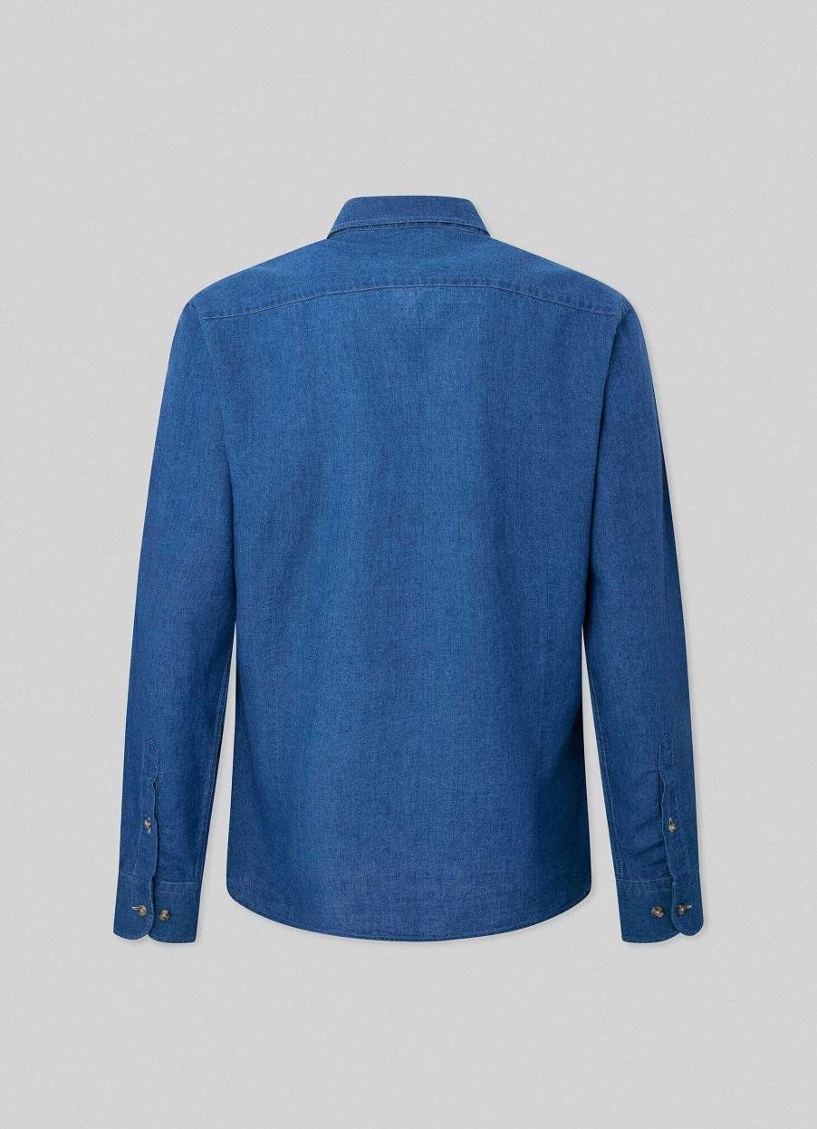 Klaer Hackett London | Slim Fit Denimskjorte