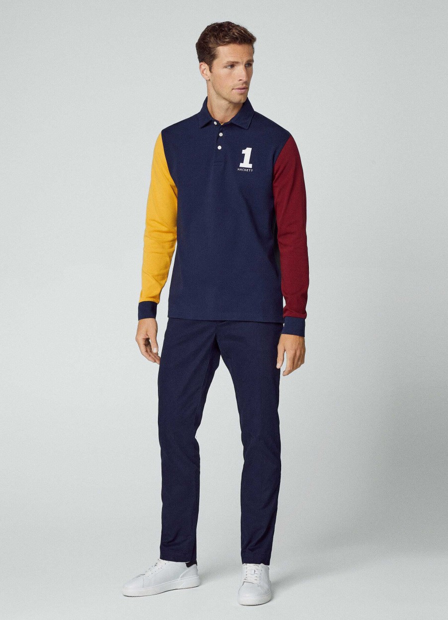 Klaer Hackett London | Heritage Classic Fit Langermer Polo