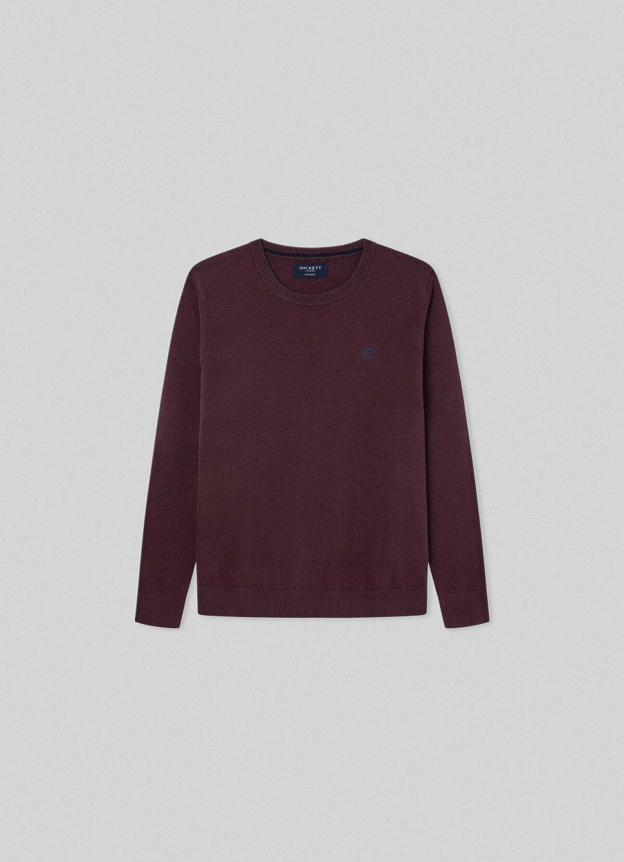 Gutter Hackett London | Classic Fit Crew Neck Jumper