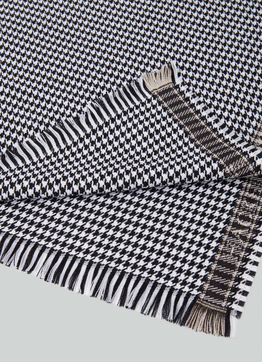 Tilbehor Hackett London | Houndstooth Ullskjerf