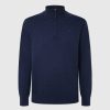 Klaer Hackett London | Hoyhals-Jumper Halvglidedel