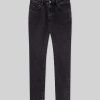 Klaer Hackett London | Slim Fit Svart Wash Jeans