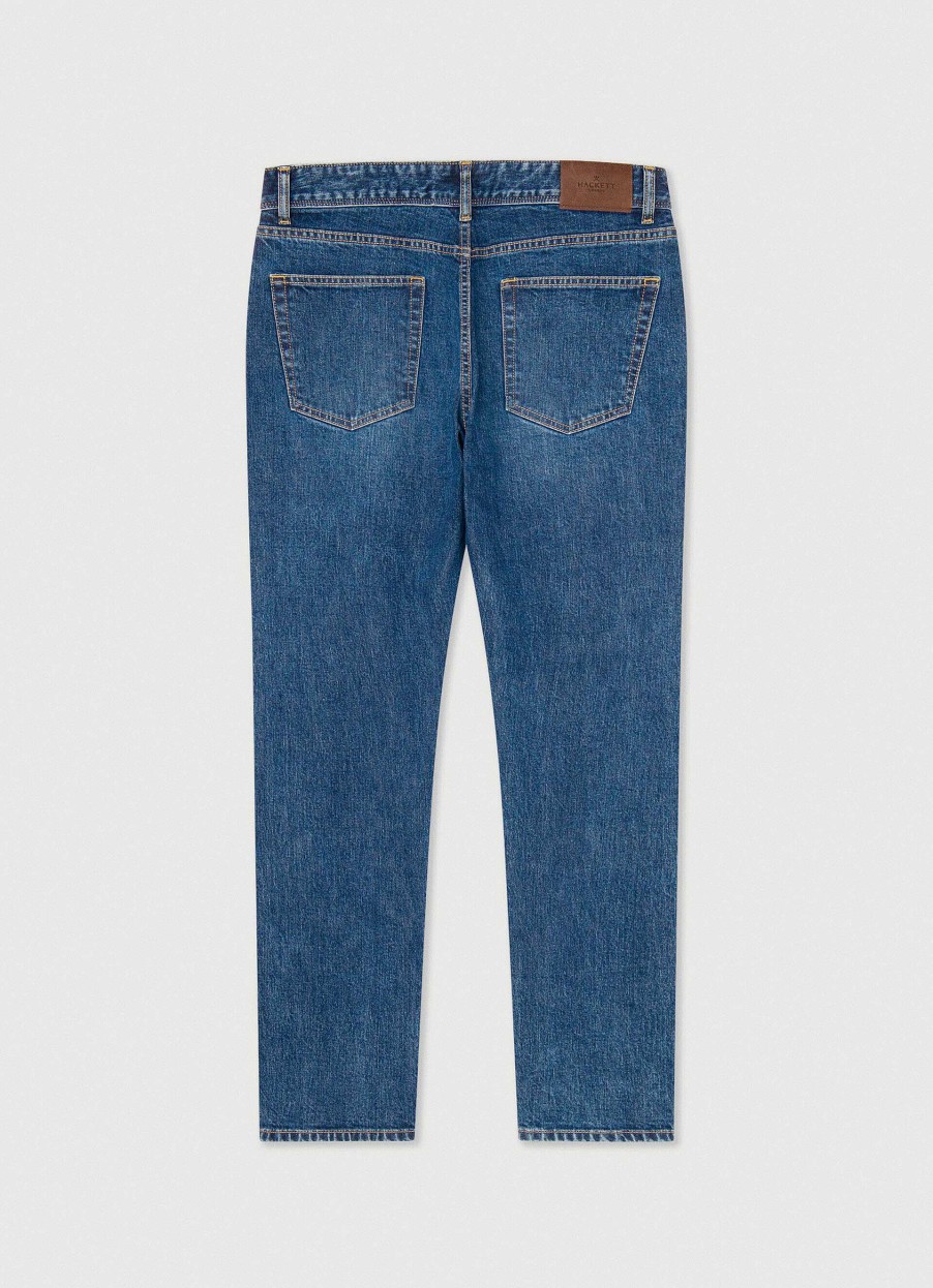 Klaer Hackett London | Classic Fit Selvage Jeans