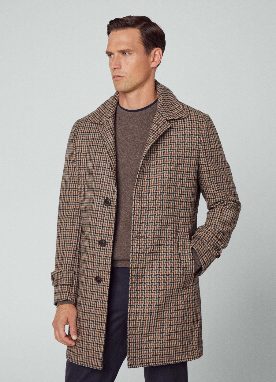 Klaer Hackett London | Gun Club Houndstooth Coat