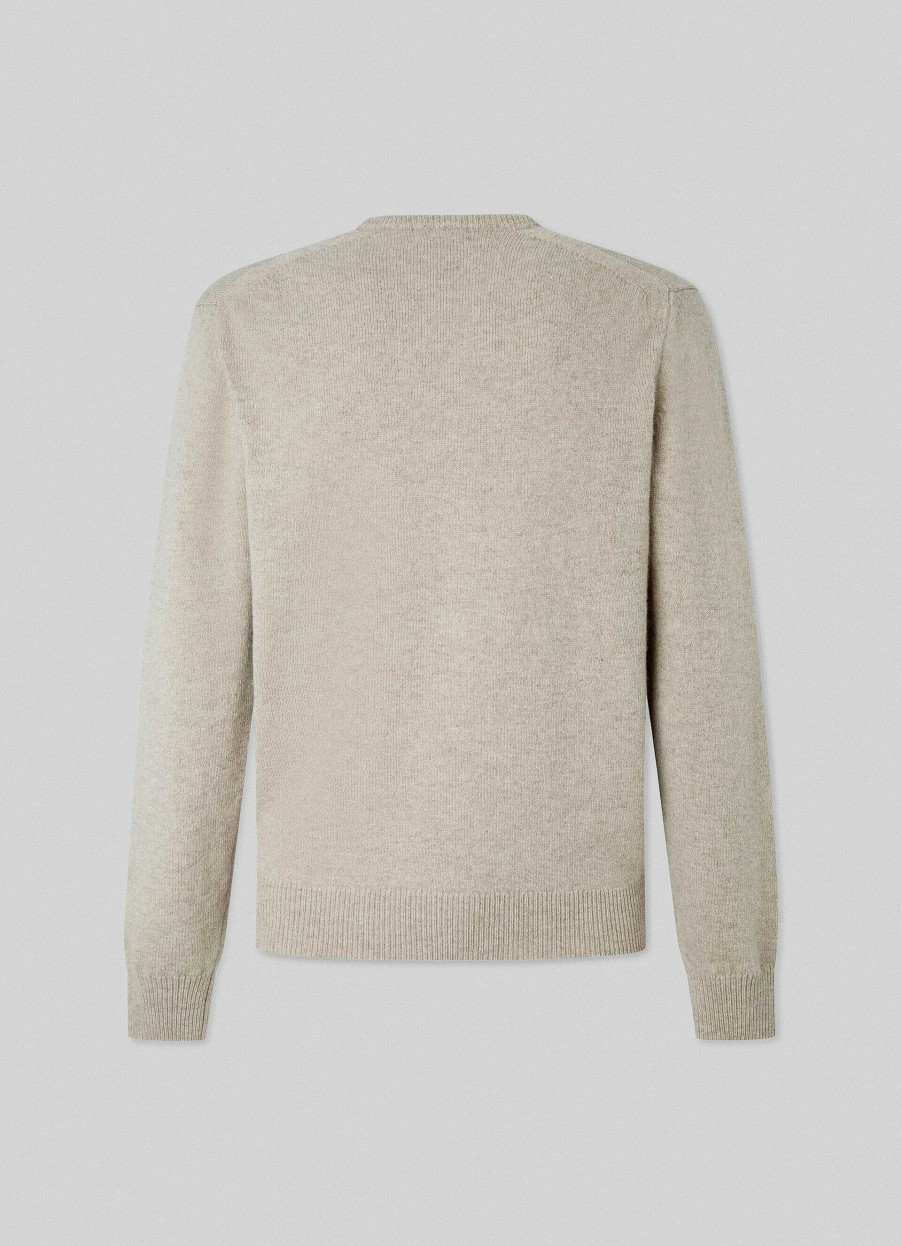 Klaer Hackett London | V-Hals Ulljumper