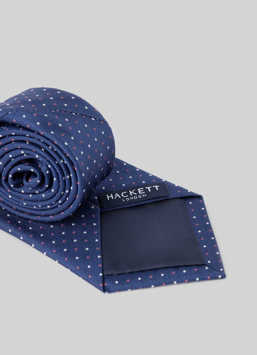 Tilbehor Hackett London | Polka Dot Silkeslips