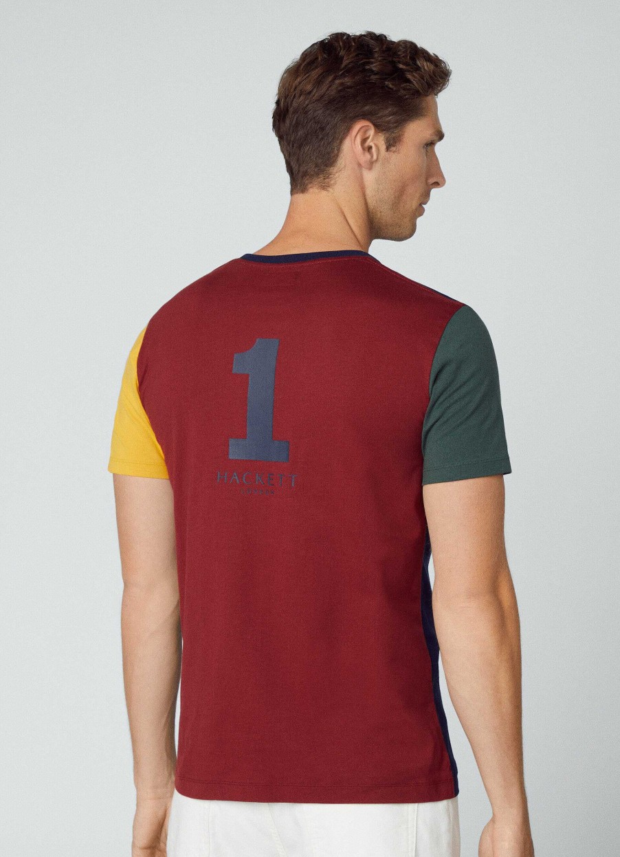 Klaer Hackett London | Heritage Farge Blokk T-Shirt