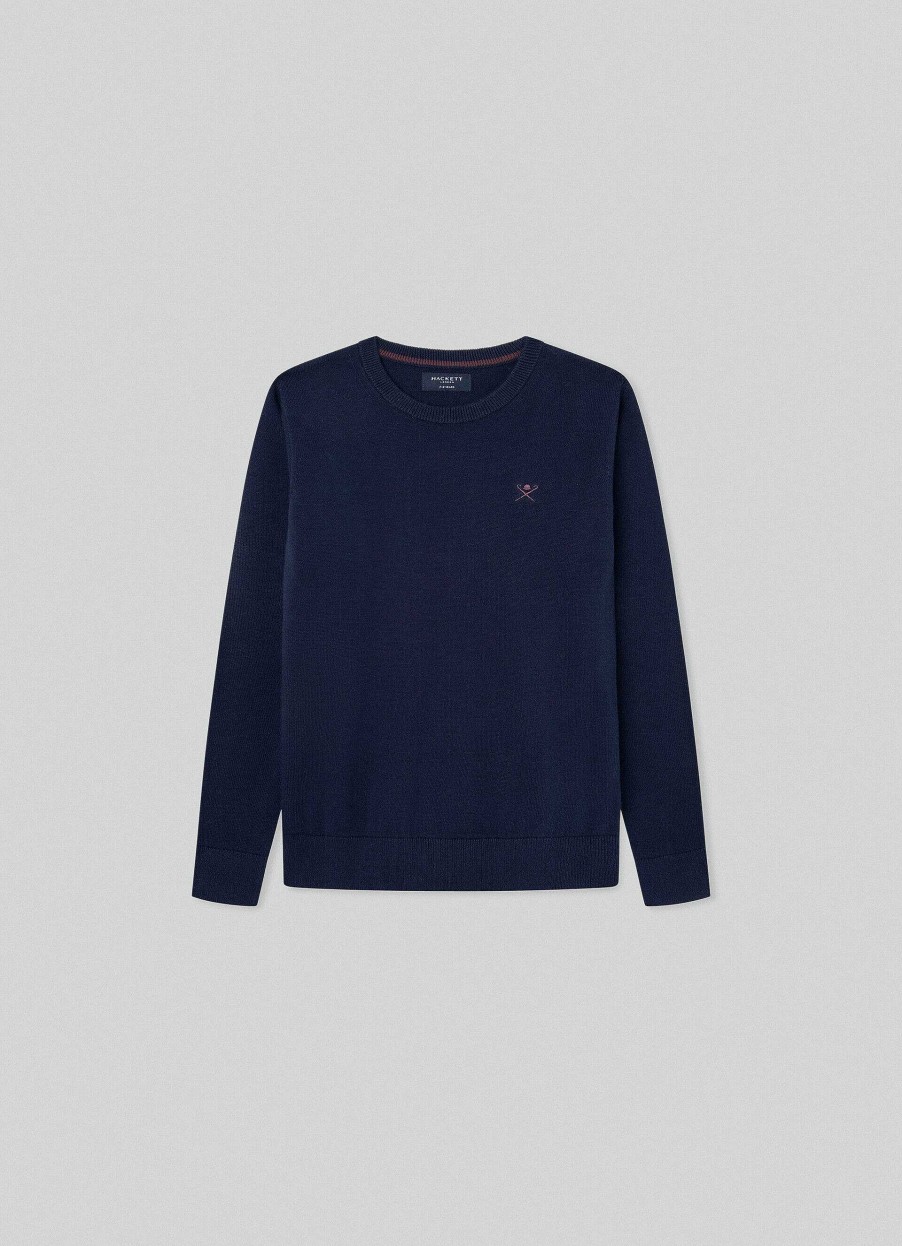 Gutter Hackett London | Classic Fit Crew Neck Jumper