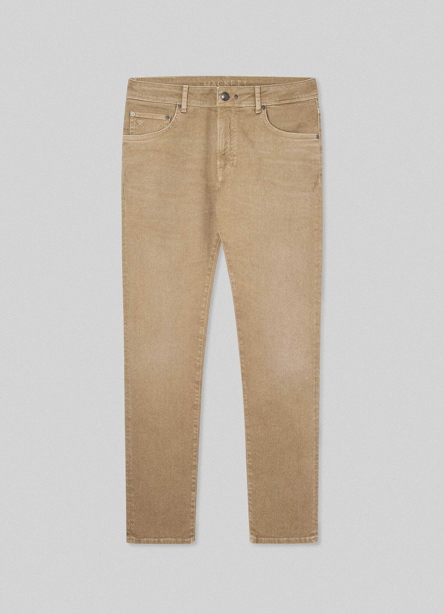 Klaer Hackett London | Slim Fit Pigment Twill Jeans